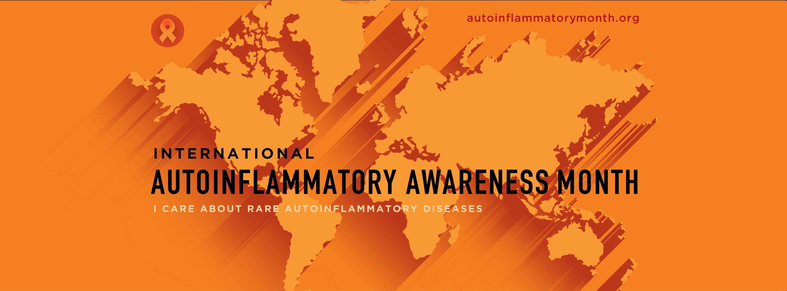 Cartel del Mes Internacional de Concienciación de los Autoinflamatorios
