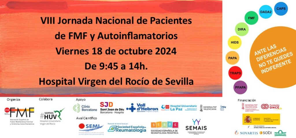 VIII Jornada Nacional de pacientes de FMF y Autoinflamatorios 24